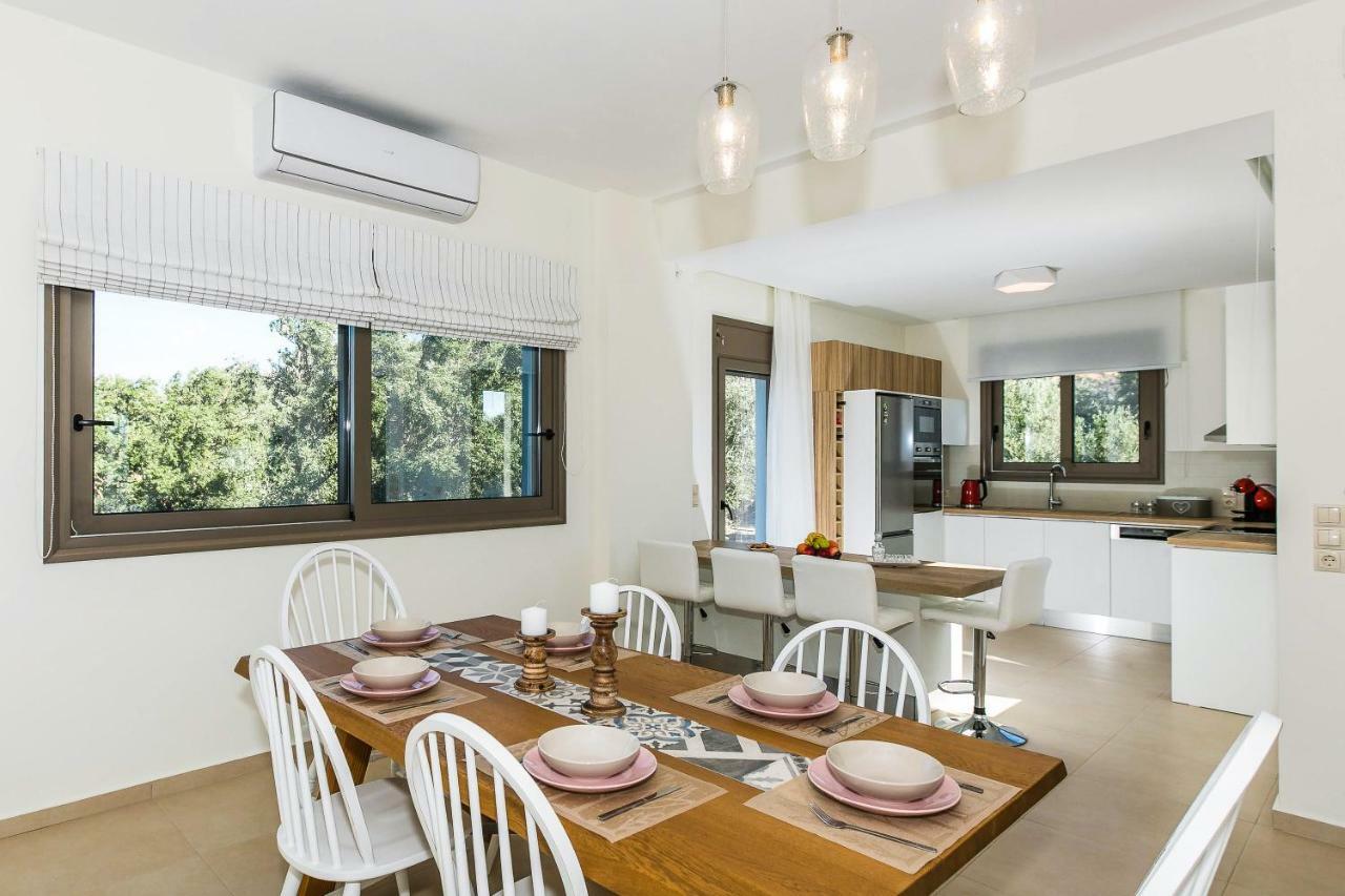 Villa Anemolia Lefkogeia Ngoại thất bức ảnh