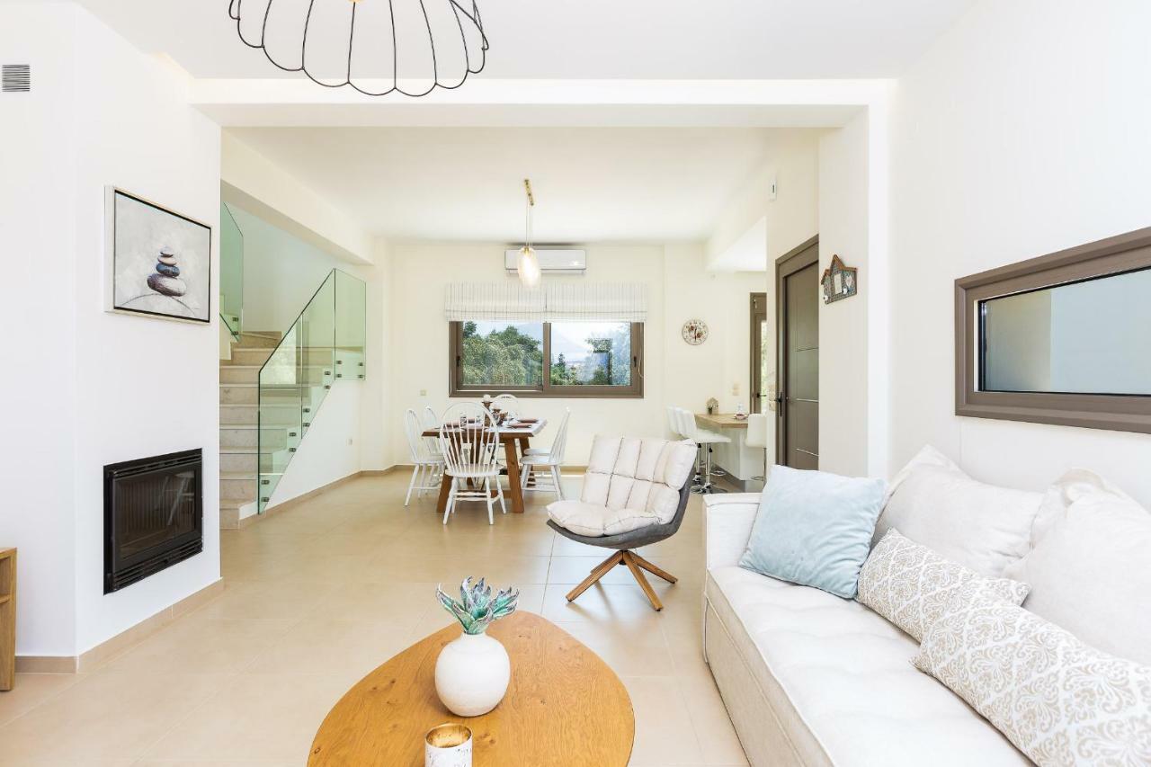 Villa Anemolia Lefkogeia Ngoại thất bức ảnh